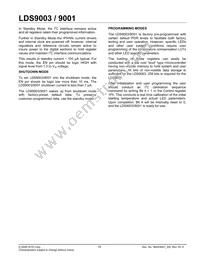 LDS9003-002-T2 Datasheet Page 19