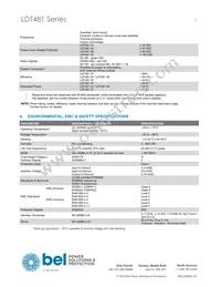 LDT481-72 Datasheet Page 3