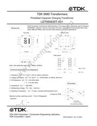 LDT565630T-001 Datasheet Cover