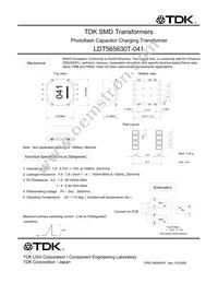 LDT565630T-041 Datasheet Cover