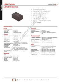 LDU5660S600-WD Datasheet Cover