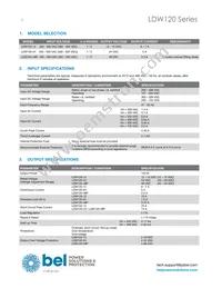 LDW120-12 Datasheet Page 2