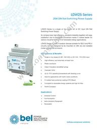 LDW25-24S Datasheet Cover