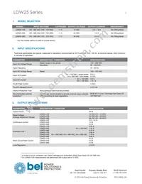 LDW25-24S Datasheet Page 2