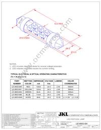 LE-0603-04G Datasheet Cover