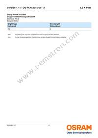 LE A P1W-RXRZ-23-0-F00-T01 Datasheet Page 6