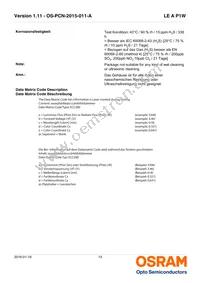 LE A P1W-RXRZ-23-0-F00-T01 Datasheet Page 13