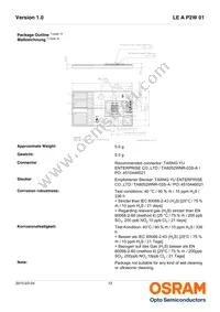 LE A P2W 01-SXTX-1-0-F00-T01 Datasheet Page 12
