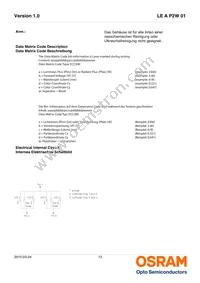 LE A P2W 01-SXTX-1-0-F00-T01 Datasheet Page 13