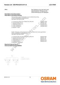 LE A P2W-SYTX-23-0-F00-T01 Datasheet Page 13