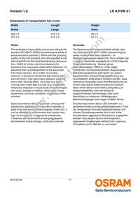 LE A P3W 01-TXTY-3-0-F00-T01-LM Datasheet Page 17