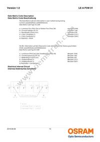 LE A P3W-TXTZ-1 Datasheet Page 13