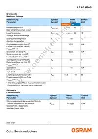 LE AB H3AB-JBLA-1+EWFW-23 Datasheet Page 3