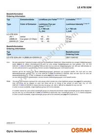 LE ATB S2W-JW-1+LBMB-24+G Datasheet Page 2