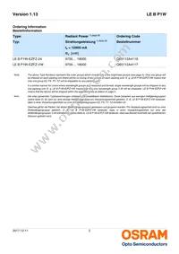 LE B P1W-EYFY-24-0-F00-T01 Datasheet Page 2