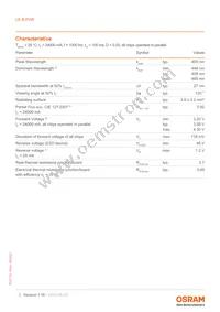 LE B P2W-GXHX-24-0-F00-T01 Datasheet Page 3