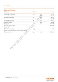 LE B Q8WP-8A7B-VW Datasheet Page 2