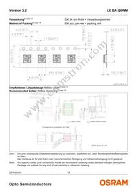LE BA Q6WM-1T2T-DE-HZJX-23-350-R18-Z-PR Datasheet Page 13