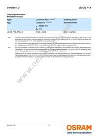 LE CG P1A-6T5U-A Datasheet Page 2