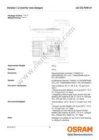 LE CG P2W 01-7U5V-1-0-F00-T01 Datasheet Page 13