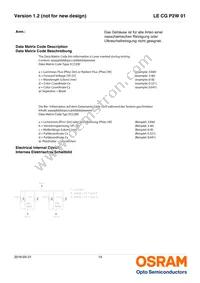 LE CG P2W 01-7U5V-1-0-F00-T01 Datasheet Page 14