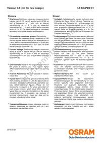 LE CG P2W 01-7U5V-1-0-F00-T01 Datasheet Page 20