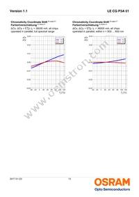 LE CG P3A 01-6V6W-1 Datasheet Page 13