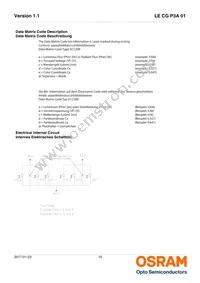 LE CG P3A 01-6V6W-1 Datasheet Page 15