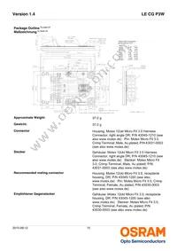 LE CG P3W-8U7V-1 Datasheet Page 15