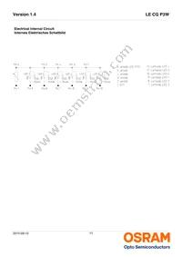LE CG P3W-8U7V-1 Datasheet Page 17
