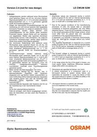 LE CWUW S2W-LZMX-CHCL+NXNY-UW Datasheet Page 19