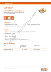 LE R Q8WP-KBMA-34-0-A40-R18-Z Datasheet Cover