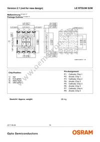 LE RTDUW S2W Datasheet Page 16