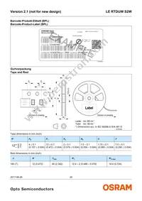 LE RTDUW S2W Datasheet Page 20