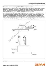 LE T G3W-MANA-25 Datasheet Page 15