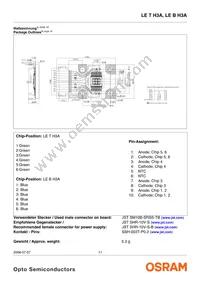 LE T H3A-KBMA-24 Datasheet Page 11