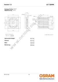 LE T Q8WM-KXKZ-24 Datasheet Page 12