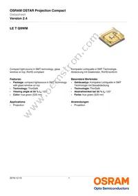 LE T Q9WM-JZKX-23-0-350-R18-Z-PR Datasheet Cover