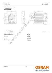 LE T Q9WM-JZKX-23-0-350-R18-Z-PR Datasheet Page 12