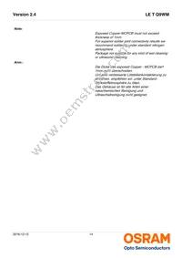 LE T Q9WM-JZKX-23-0-350-R18-Z-PR Datasheet Page 14