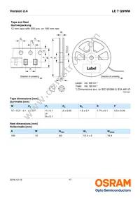 LE T Q9WM-JZKX-23-0-350-R18-Z-PR Datasheet Page 17