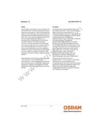 LE UW D1W1 01-5L6M-GMKM-T01 Datasheet Page 15