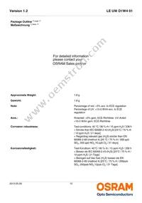 LE UW D1W4 01-7P6Q-JM-T10-VAR Datasheet Page 12