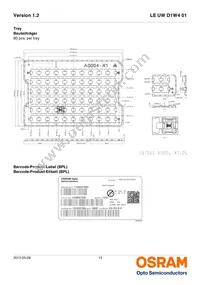 LE UW D1W4 01-7P6Q-JM-T10-VAR Datasheet Page 13