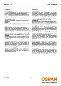 LE UW D1W4 01-7P6Q-JM-T10-VAR Datasheet Page 16