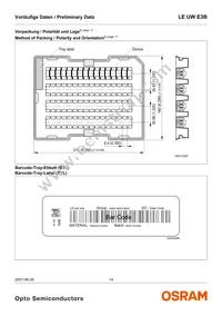 LE UW E3B-PZQZ-4C8F Datasheet Page 14