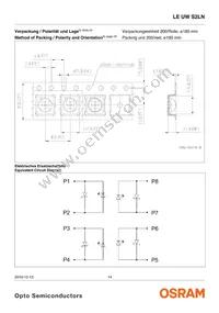 LE UW S2LN-NYPX-5E8G-K Datasheet Page 14