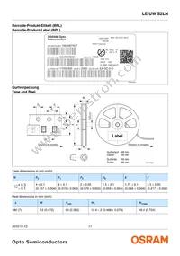 LE UW S2LN-NYPX-5E8G-K Datasheet Page 17