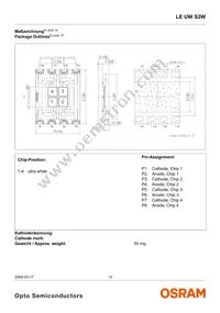 LE UW S2W-PXQX-4P7R Datasheet Page 13