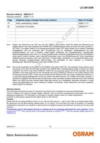 LE UW S2W-PXQX-4P7R Datasheet Page 18